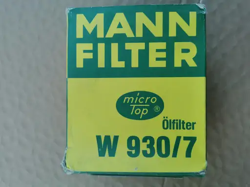 Product: Filtr oleju Mann-Filter W 930/7