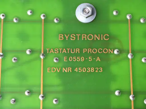 Product: Bystronic TASTATUR PROCON E0559-5-A