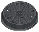Produkt: Właz żeliwny okrągły DO600 H115, KL.D400 (40T), niemalowany (surowy)