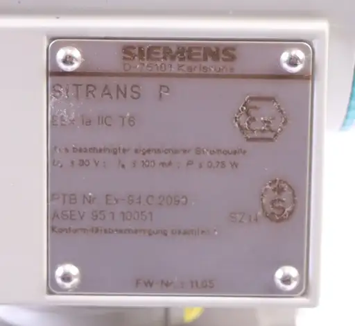 Product: SIEMENS SITRANS P 7MF4432-1EA02-1BA6-Z PN160 6600mbar! NEW !
