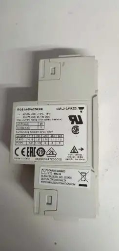 Produkt: Przekaźnik półprzewodnikowy 25 A Carlo Gavazzi RGS1A60A25KKE