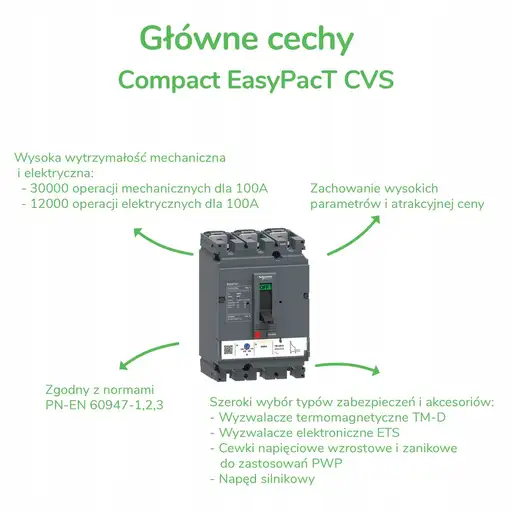 Produkt: Wyłącznik Easypact CVS250F TMD 250A 3P 3D