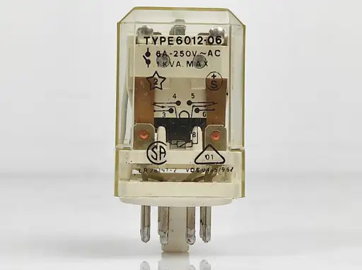 Product: FINDER 6012-06 CEWKA 24Vdc PRZEKAŹNIK PRZEMYSŁOWY