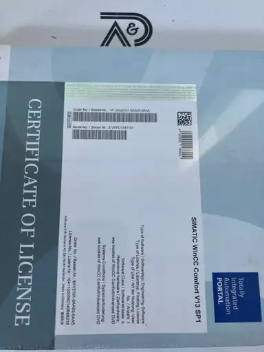 Product: Siemens 6AV2101-0AA03-0AA5, 6AV2 101-0AA03-0AA5 WINCC COMFORT V13 ! NEW