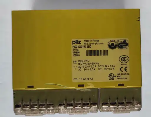 Product: PILZ PNOZ 3 230 V AC 5S 1Ö przekaźnik bezpieczeństwa 474856
