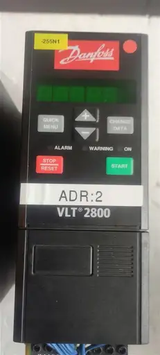 Product: FALOWNIK STEROWNIK DANFOSS VLT2800 / 195N0003 / 0,37kW 0,9kVA 2,2A