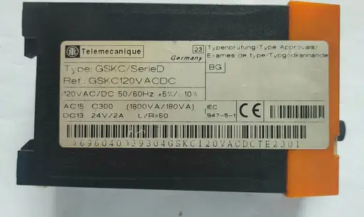 Product: TELEMECANIQUE PREVENTA GSKC SERIES D AC15-C300 PRZEKAŹNIK BEZPIECZEŃSTWA