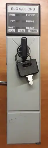 Product: Allen-Bradley Allen Bradley AB SLC 500 1747-L532 E 8 CPU UNIT 1747-OS302 C5