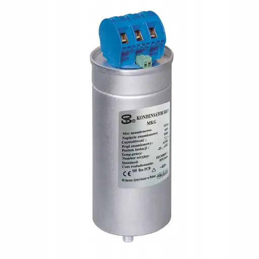 Product: Kondensator gazowy MKG niskich napięć z czujnikiem temperatury KG_MKG-25-45