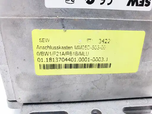 Produkt: SEW EURODRIVE MOVIMOT INVERTER MM11C-503-00 0824118X 1,1 KW MM05D-503-