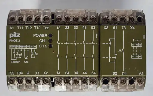 Product: PILZ PNOZ 3 230 V AC 5S 1Ö przekaźnik bezpieczeństwa 474856