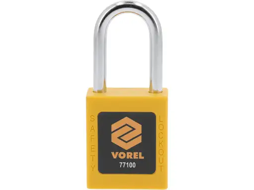 Product: VOREL 77100 Kłódka z powłoką nylonową + 2 klucze