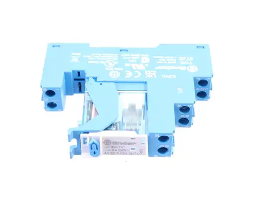 Product: FINDER 97.02 + 46.52.9.024.0074 24V DC 2CO-DPDT ! NEW !
