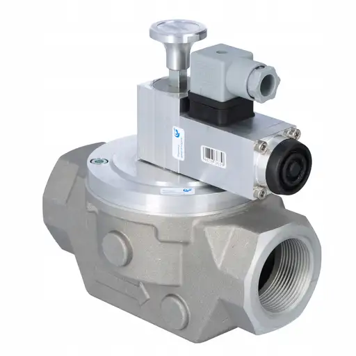 Produkt: Zawór grzybkowy ZB-40 zawór grzybkowy, gwint 1 1/2", cewka 12V