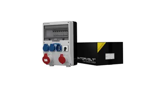 Produkt: Rozdzielnica budowlana z łącznikiem TD-S 32A 16A 3x230V Schuko Doktorv...