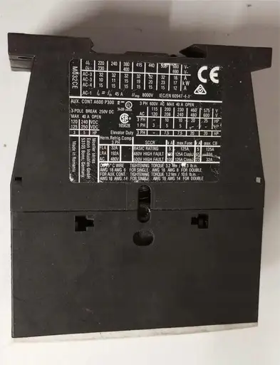 Product: STYCZNIK MOCY DILM32-10-EA 3P 1z 32A 24-27V DC 15KW 189918 EATON MOELLER