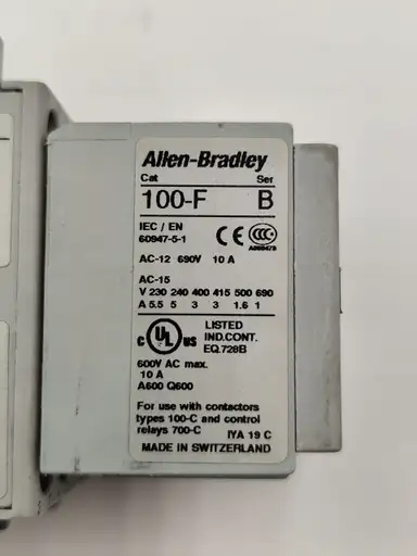 Product: Stycznik Allen-Bradley 100-C23D*10 C 11kW + Styk 100-F B