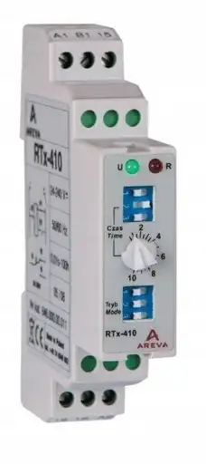 Product: Przekaźnik czasowy RTX-410 wielofunkcyjny, mikroprocesorowy
