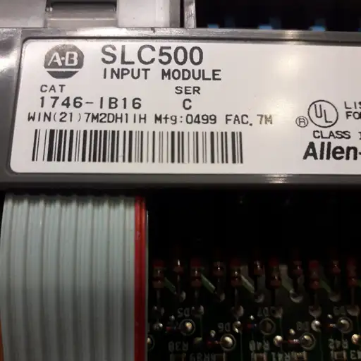 Product: Allen-Bradley Allen Bradley AB SLC 500 SLC500 1746-IB16 SER C DC-SINK IMPUT