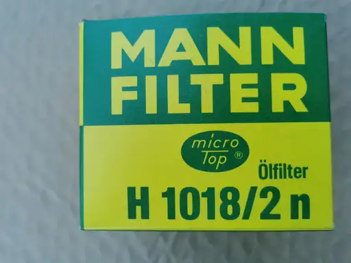 Product: Filtr oleju Mann-Filter H 1018/2 n