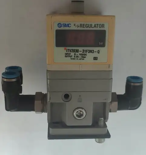 Product: SMC ITV2030 - 31F3N3 - Q Regulator E/P 0-10VDC 0,5 - 5 bar ITV2030-31F3N3-Q