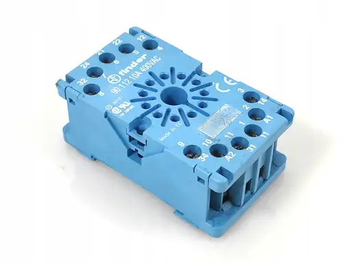 Product: FINDER 90.112 GNIAZDO DO PRZEKAŹNIKA 10A 400VAC
