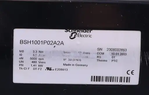 Product: SCHNEIDER BSH1001P02A2A