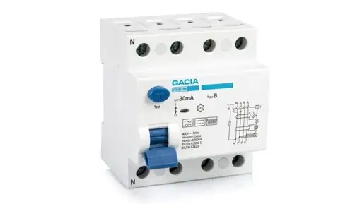 Prodotto: Wyłącznik różnicowoprądowy 4P 63A 30mA 10kA typ B / PR8HM 4P 63A 30mA...
