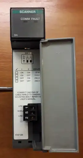 Product: Allen-Bradley Allen Bradley AB SLC 500 1747-SN 1747SN REMOTE I/O SCANNER