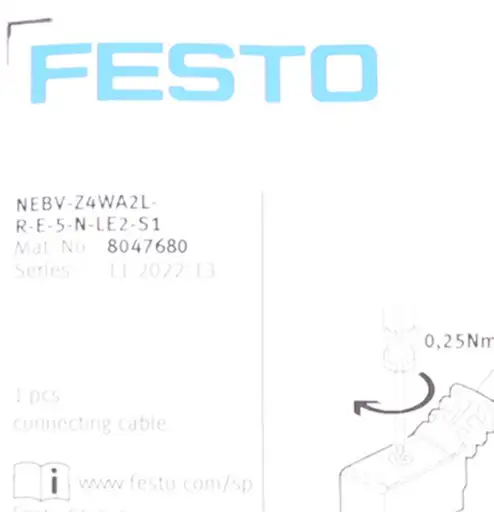 Product: Connecting cable 2 pin, 5m