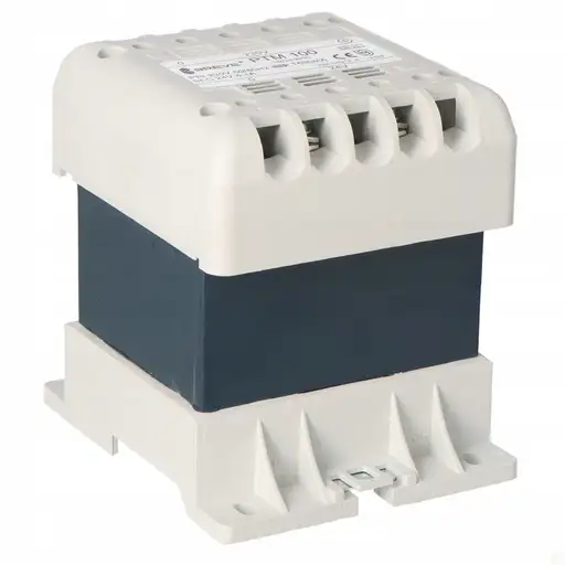 Product: Transformator jednofazowy PTM 100 230/ 24V IP21 na szynę DIN TH-35 w obudow