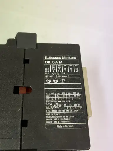 Produkt: Stycznik klockner MOELLER DIL 0 AM+ MOELLER 10S DIL M