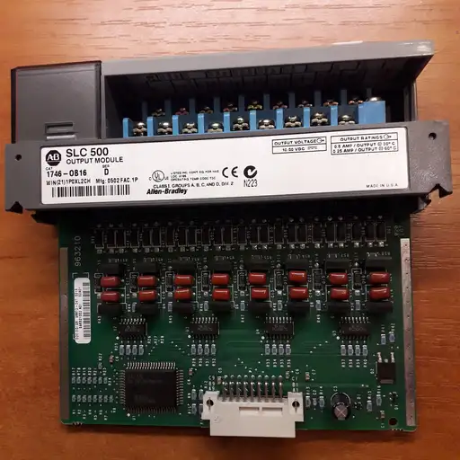 Product: Allen-Bradley Allen Bradley AB SLC 500 SLC500 1746-OB16 OUTPUT MODULE