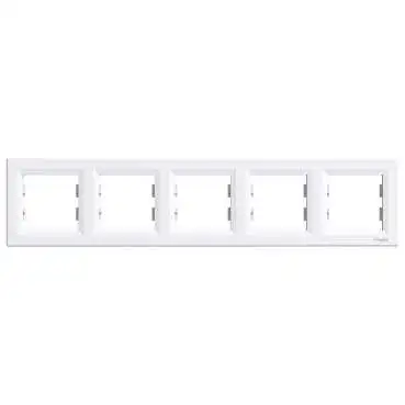 Produkt: Asfora ramka 5-krotna pozioma biała EPH5800521