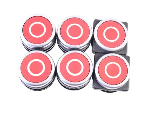 Product: MOELLER RED PUSH BUTTON 6 PCS
