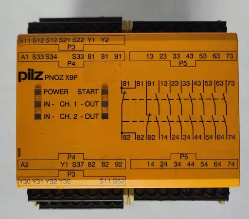Product: PILZ PNOZ X9P 24VDC 7n/o 2n/c 2so 777609