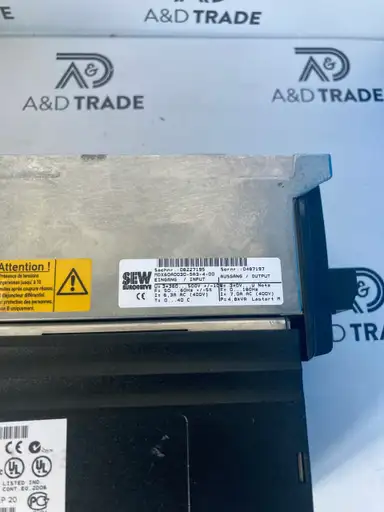 Product: SEW Eurodrive MDX61B0030-5A3-4-00 + SEW MDX60A0030-5A3-4-00