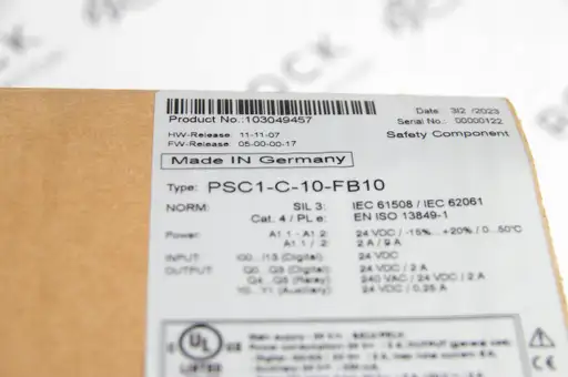 Product: Schmersal PSC1-C-10-FB10 103049457 Safety Control Unit