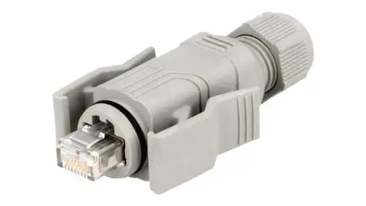 Product: VS08-QRJ45/IP67 Złącze RJ45, wtyk, Variosub, il.pinów: 8, Kat: 5e, ekr...