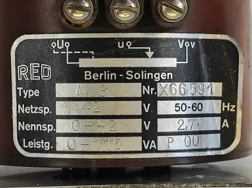 Product: REO M3 42V 50-60Hz 0-115VA REOSTAT POTENCJOMETR PODAJNIKA DRUTU ESAB