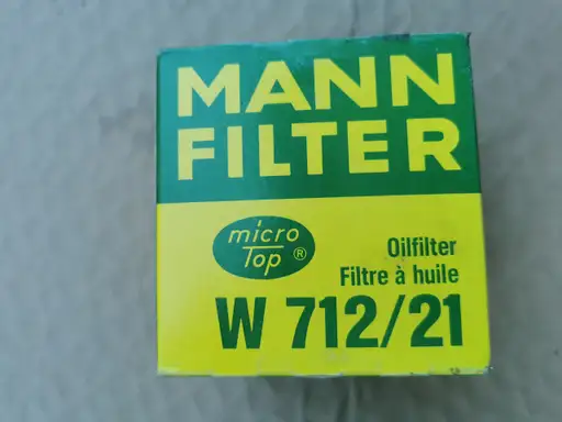 Product: Filtr oleju MANN-FILTER W 712/21