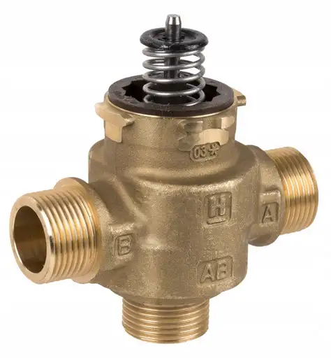 Product: Zawór dzielący 3-dr, 1 cal gwint zewnętrzny, kvs=7,7 m/h