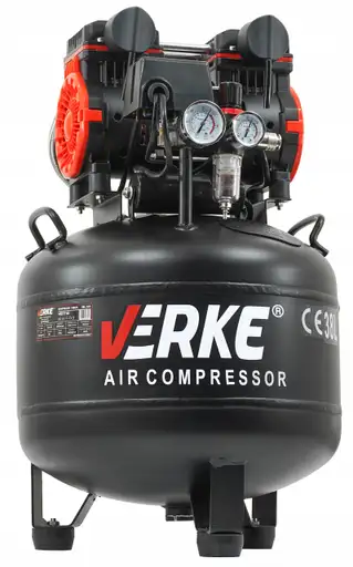 Product: PROFESJONALNY KOMPRESOR BEZOLEJOWY SPRĘŻARKA POWIETRZA 8 BAR 2KM 38L 230V