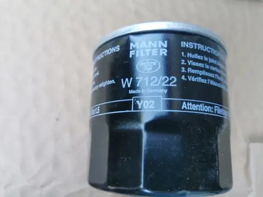 Produkt: Filtr oleju Mann-Filter W 712/22