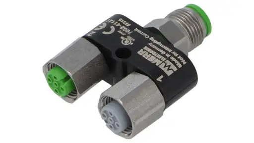 Product: 7002-41121-0000000 Adapter M12 5-PIN, 4-PIN 60VDC 60VAC 4A IP67