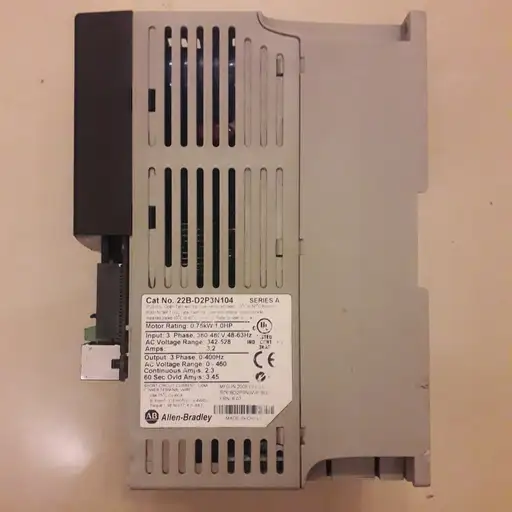 Product: FALOWNIK Allen-Bradley Allen Bradley PowerFlex 22B-D2P3N104 0.75kW 2.3A 460
