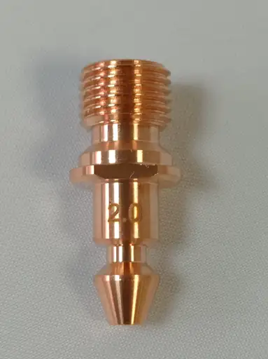 Product: LONG AIR 2.0mm single copper nozzle Mazak