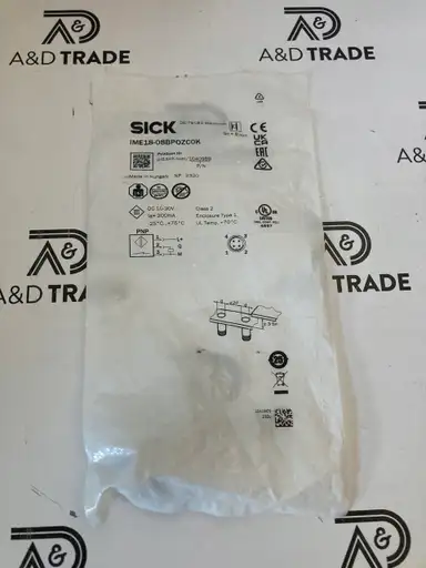 Product: IME18-08BPOZC0K Czujnik indukcyjny M18 PNP/NC SICK, 1040969