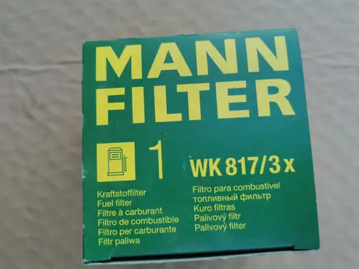 Product: Mann-Filter WK 817/3 x Filtr paliwa