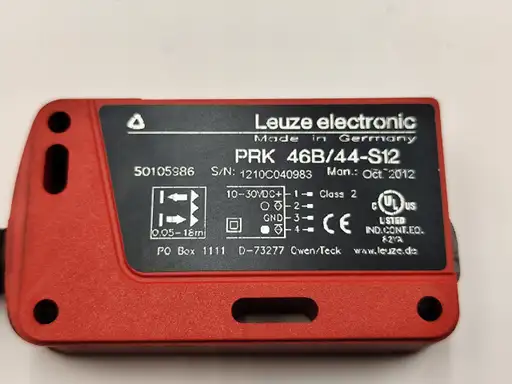 Product: Czujnik fotoelektryczny Leuze Electronic PRK 46B/44-S12 50105986